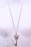 画像2: Jane Marple / Crown Keyネックレス  アンティークシルバー O-25-12-04-1018-JM-AC-OW-OS (2)