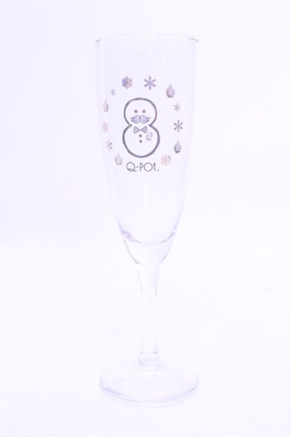 画像4: Q-pot. /  オリジナルシャンパングラス  クリア O-25-12-04-1001-QP-ZA-OW-OS (4)