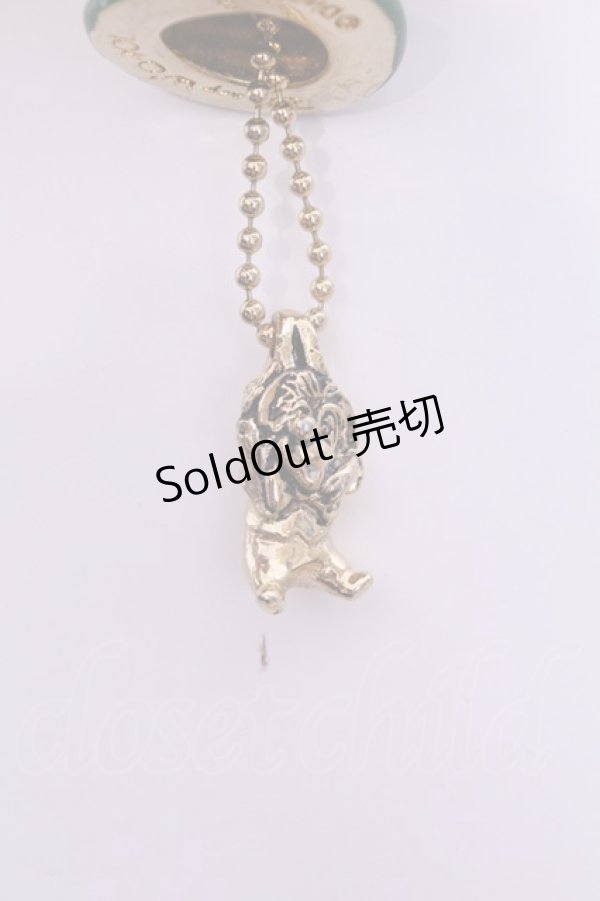 画像2: Q-pot. / ねむりねずみネックレス  ゴールド O-25-12-04-1020-QP-AC-OW-OS (2)