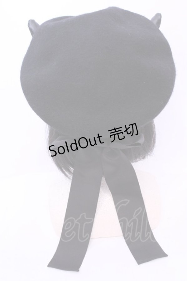 画像3: Angelic Pretty / Magical Trick Schoolベレー  クロ O-25-12-04-1022-AP-AC-OW-OS (3)