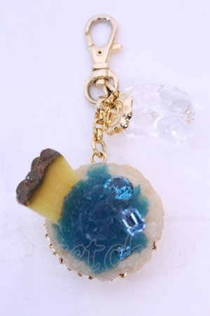画像: Q-pot. / Blue Hawaii Shaved Iceバッグチャーム  ブルーハワイ O-25-12-04-1002-QP-AC-OW-OS