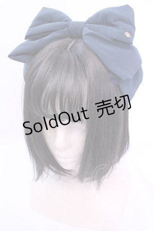 画像: metamorphose / クラシカルリボンカチューシャ  グリーン O-25-12-04-1024-ME-AC-OW-OS