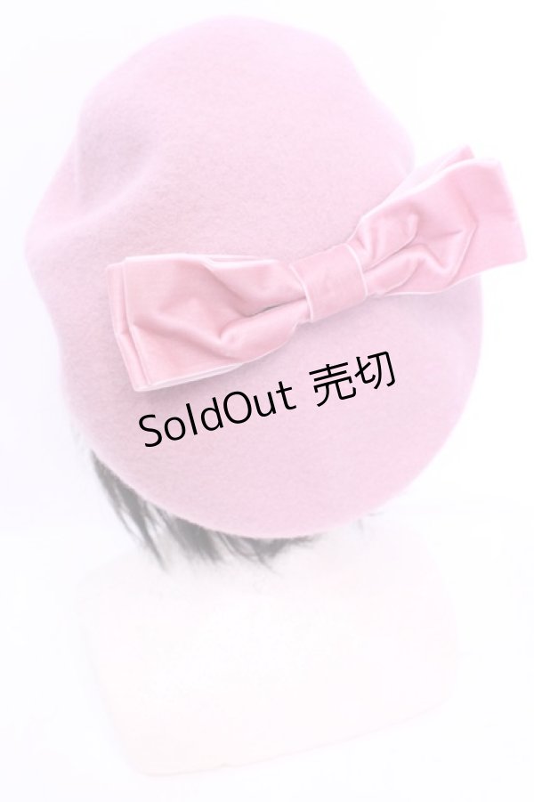 画像2: m petit by misako / サンリオキャラクターズコラボマイメロディベレー  マイメロディ（ピンク） O-25-12-04-1027-LO-AC-OW-ZT334 (2)