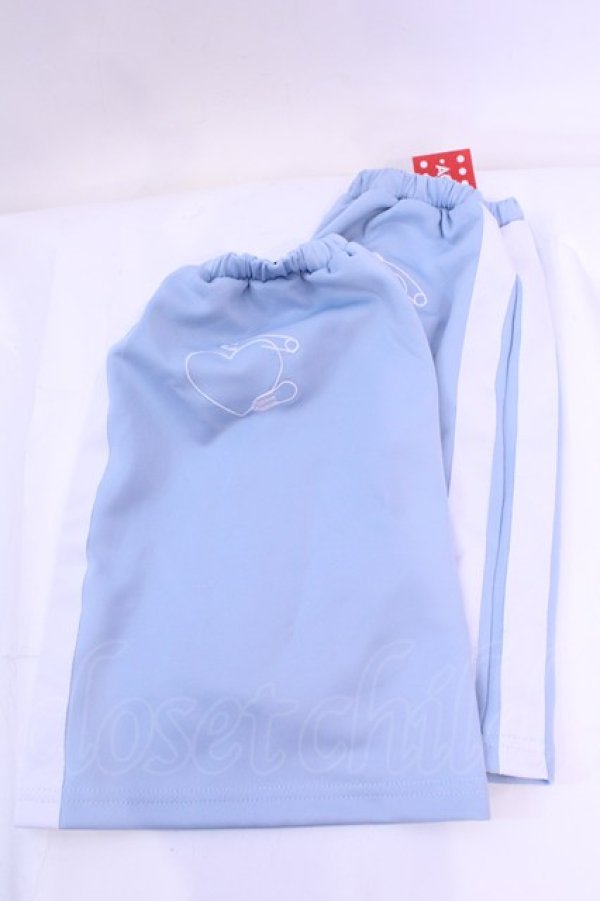 画像1: ACDC RAG / 安心ジャージレッグウォーマー  サックス O-25-12-04-1034-PU-ZA-OW-OS (1)