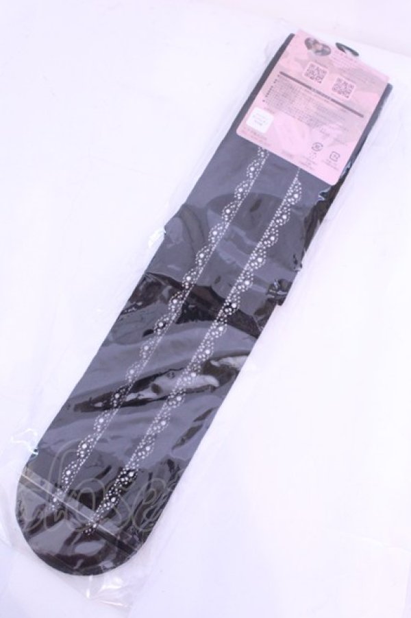 画像2: m petit by misako / AMOVKフロントリボン 23〜25ｃｍ クロ O-25-12-04-1039-LO-ZA-OW-OS (2)