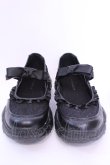 画像2: m petit by misako / AMコウリボンフリルSNK LL クロ O-25-12-04-1043-LO-SH-OW-ZT1220C (2)