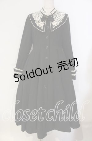 画像: Innocent World / ブロンシュコートワンピース  クロ O-25-12-04-071-IW-OP-IG-OS