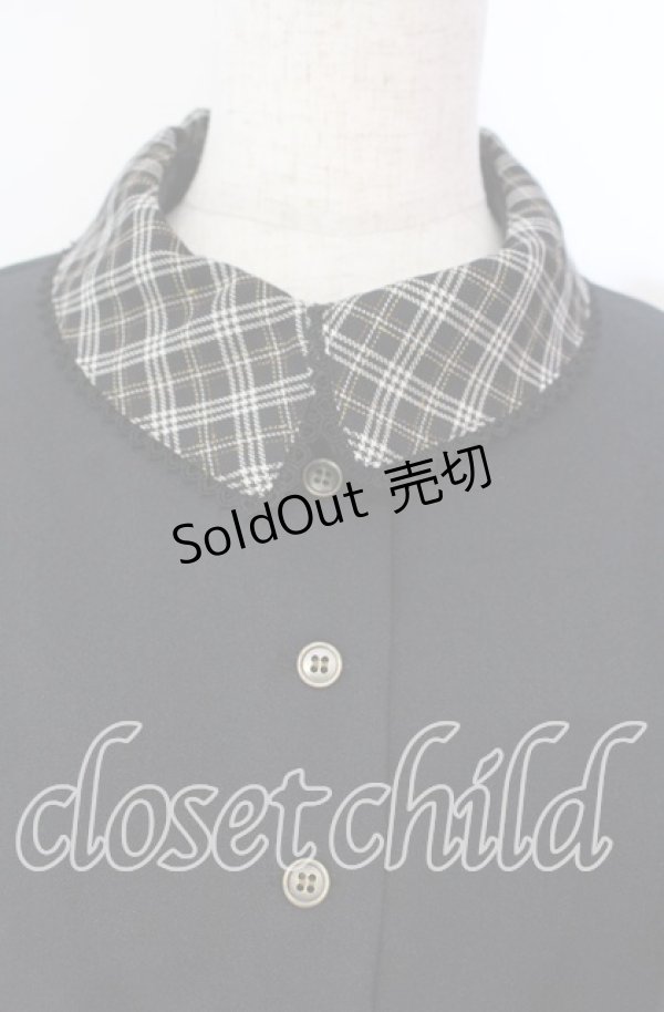 画像2: Sheglit / ”アプリコット”パフワンピース Ｍ ブラック O-25-12-04-072-EL-OP-IG-OS (2)