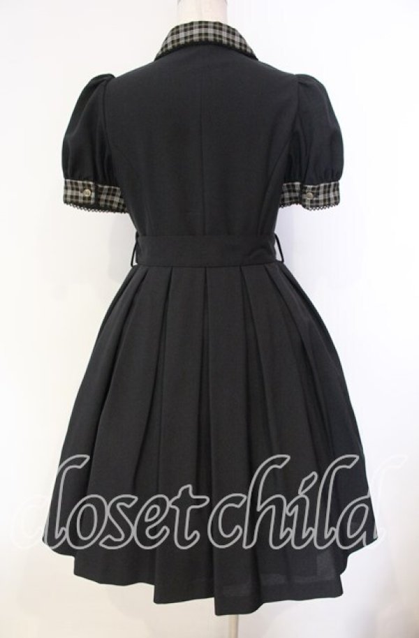 画像4: Sheglit / ”アプリコット”パフワンピース Ｍ ブラック O-25-12-04-072-EL-OP-IG-OS (4)