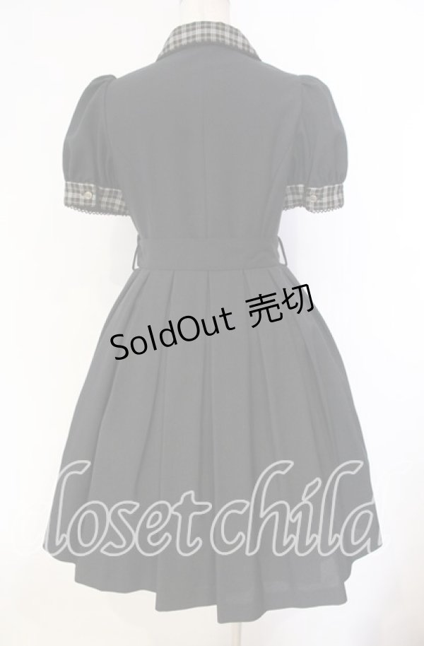 画像4: Sheglit / ”アプリコット”パフワンピース Ｍ ブラック O-25-12-04-072-EL-OP-IG-OS (4)