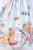 画像4: Royal Princess Alice / 関西モデルズ＆城咲ロンドン コラボTeddy Bears Dinerワンピース  サックス O-25-12-04-074-LO-OP-IG-OS (4)