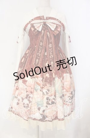 画像: PINK-UP【海外ロリィタ】 / PINK UP 五谷 登ワンピース 2 オフ×オレンジ系 O-25-12-04-077-LO-OP-IG-OS