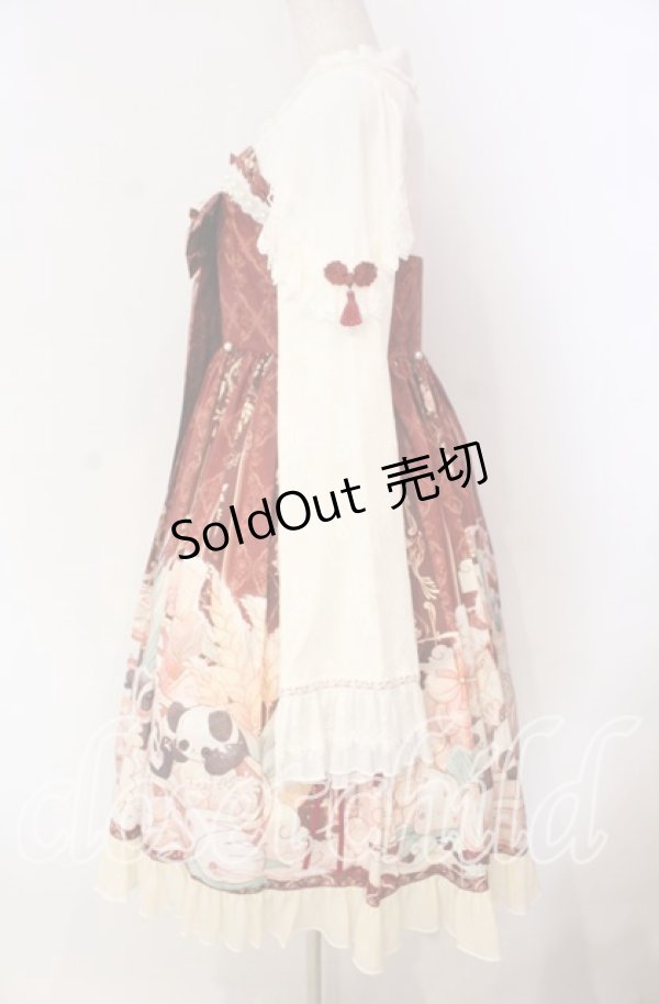 画像5: PINK-UP【海外ロリィタ】 / PINK UP 五谷 登ワンピース 2 オフ×オレンジ系 O-25-12-04-077-LO-OP-IG-OS (5)