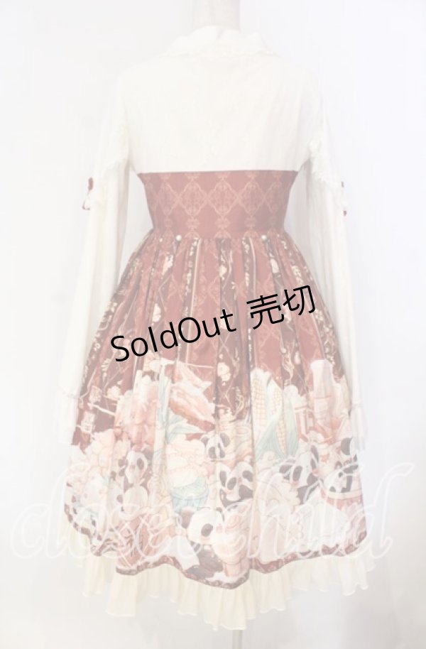 画像7: PINK-UP【海外ロリィタ】 / PINK UP 五谷 登ワンピース 2 オフ×オレンジ系 O-25-12-04-077-LO-OP-IG-OS (7)