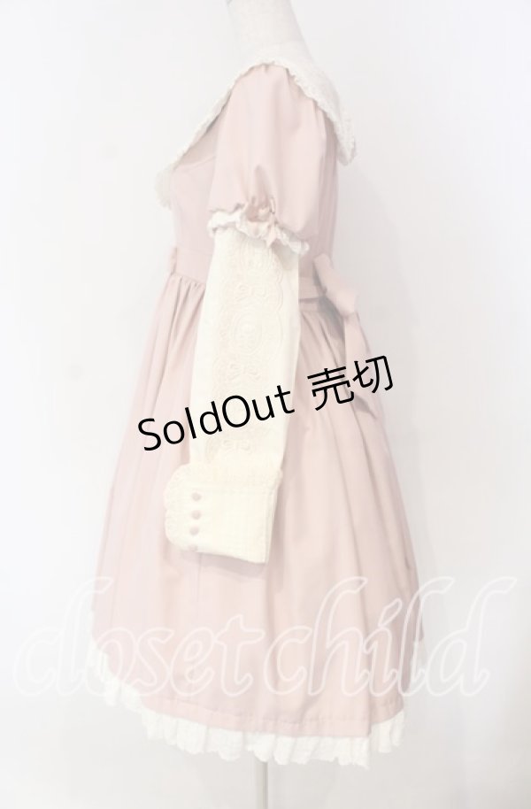 画像3: Sing A Lullaby For You【海外ロリィタ】 / くまさん刺繍ワンピース  ピンク O-25-12-04-078-LO-OP-IG-OS (3)