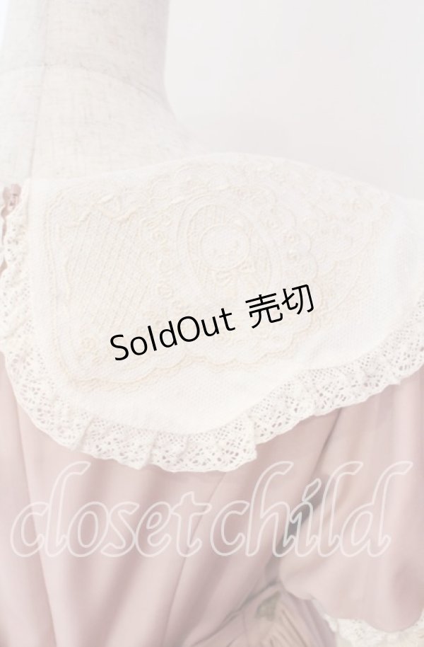 画像6: Sing A Lullaby For You【海外ロリィタ】 / くまさん刺繍ワンピース  ピンク O-25-12-04-078-LO-OP-IG-OS (6)