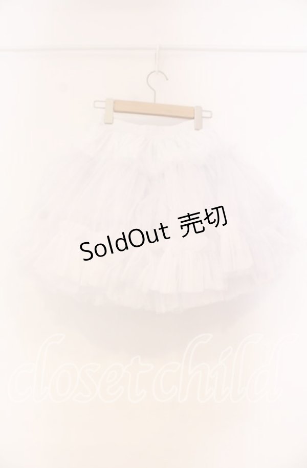 画像3: AND ROMEO / 超ボリュームパニエ  シロ O-25-12-04-080-LO-SK-OW-OS (3)