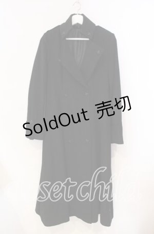 画像: NO.S PROJECT / ナポレオンカラーコート M クロ O-25-12-04-081-LO-CO-OW-OS