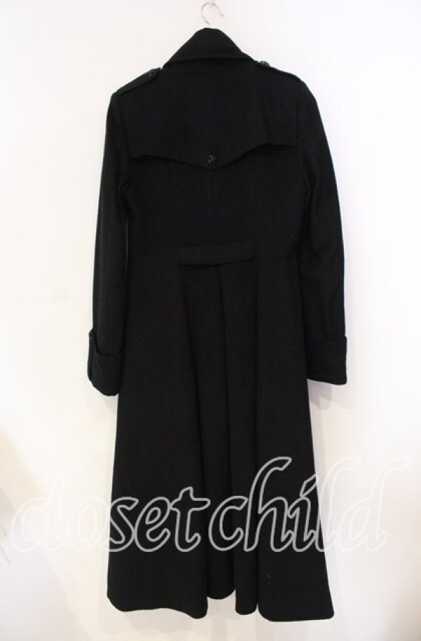 画像3: NO.S PROJECT / ナポレオンカラーコート M クロ O-25-12-04-081-LO-CO-OW-OS (3)