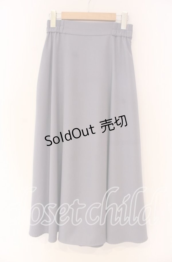 画像1: an another angelus / バックラッフルリボンフレアースカート F ブルー O-25-12-04-018-CA-SK-OW-OS (1)