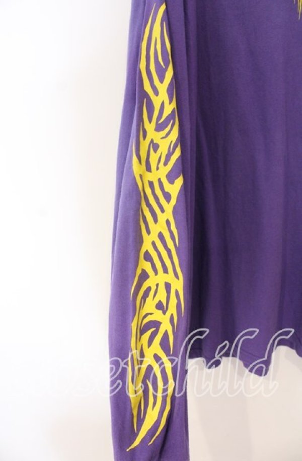 画像2: KRY CLOTHING / 「AKM」ルーズシルエットロングスリーブT XXL パープル O-25-12-04-024-EL-TO-OW-OS (2)