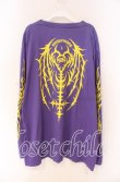 画像3: KRY CLOTHING / 「AKM」ルーズシルエットロングスリーブT XXL パープル O-25-12-04-024-EL-TO-OW-OS (3)