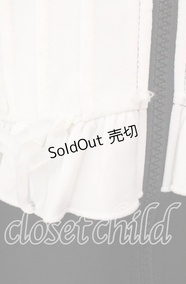 画像2: Jamie エーエヌケー / うさちゃんジャージ M クロ×シロ O-25-12-04-026-LO-TO-OW-OS (2)