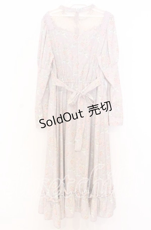 画像3: Kurumi Collaboration / KRハナジゴスリーブワンピース LL ラベンダー O-25-12-05-025-LO-OP-IG-OS (3)