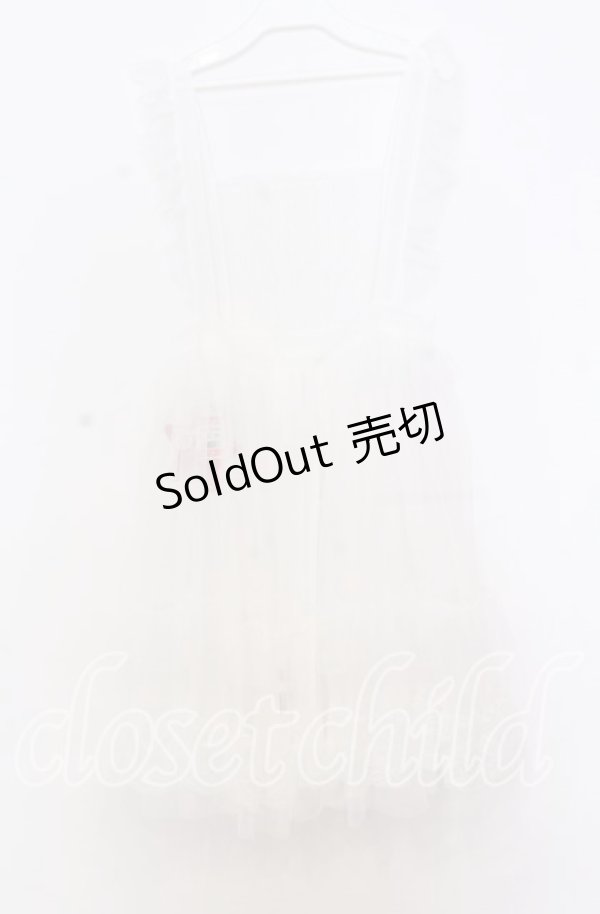 画像3: Virally / TT*HOSレースエプロン Ｍ シロ O-25-12-05-027-LO-OP-IG-OS (3)