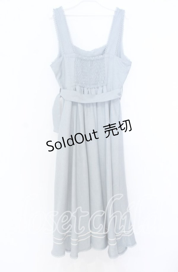 画像3: Kurumi Collaboration / マリンアカデミアジャンパースカート Ｌ サックス O-25-12-05-028-LO-OP-IG-OS (3)