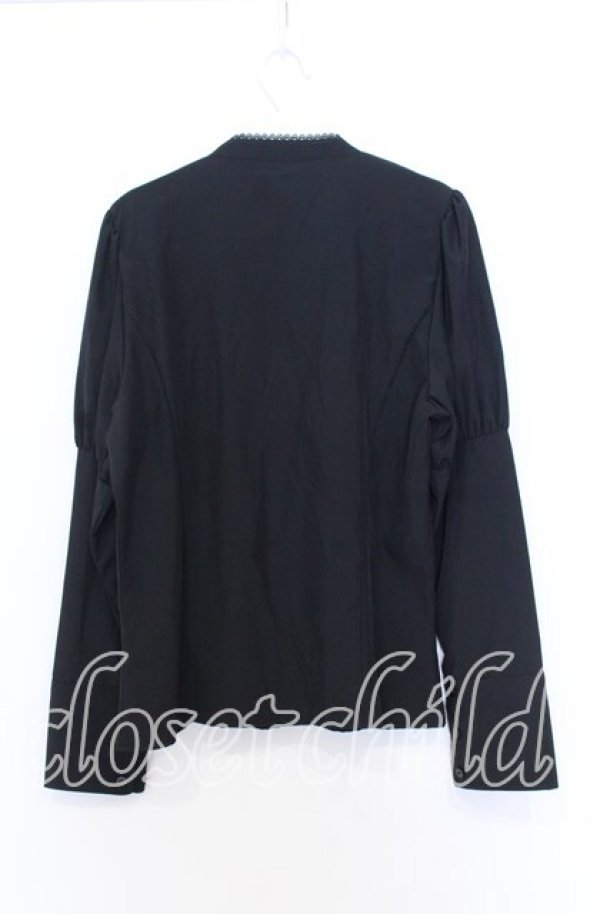 画像2: Kurumi Collaboration / KRデシンジゴスリブラウス Ｌ クロ O-25-12-05-030-LO-BL-IG-OS (2)