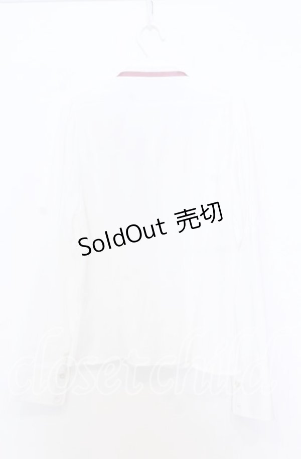 画像2: Kurumi Collaboration / KRデシンジゴスリブラウス Ｍ シロ O-25-12-05-032-LO-BL-IG-OS (2)