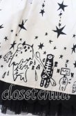 画像2: PEACE NOW / スターモンスタープリントスカート M アイボリー O-25-12-05-035-PU-SK-IG-OS (2)