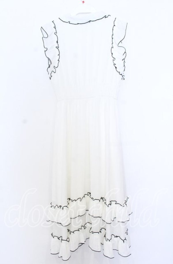 画像3: Rojita / シャドーチェックロングワンピース  シロ O-25-12-05-036-LO-OP-IG-ZT523 (3)