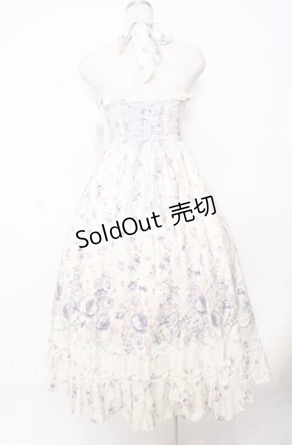 画像4: Victorian maiden / ローズガーデンロングドレス  ムーンライトブルー O-25-12-05-004-CL-OP-OW-OS (4)