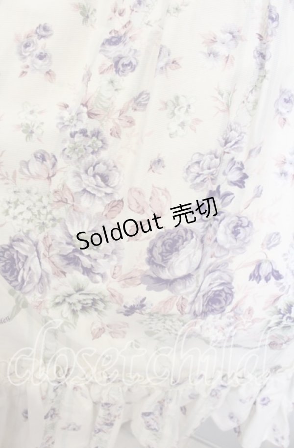 画像5: Victorian maiden / ローズガーデンロングドレス  ムーンライトブルー O-25-12-05-004-CL-OP-OW-OS (5)