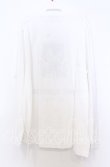 画像3: NieR CLOTHING / シエルプリントBIGカットソー XL ホワイト O-25-12-05-053-PU-TS-YM-ZT063 (3)