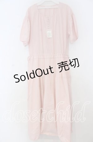 画像: PINK HOUSE / 2023年 サマーセット【ワンピース単品】  ピンク O-25-12-05-1043-LO-OP-IG-OS