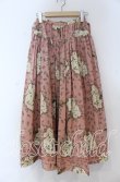 画像1: PINK HOUSE / フラワーウエストリボンスカート  ピンク O-25-12-05-1044-LO-SK-IG-OS (1)