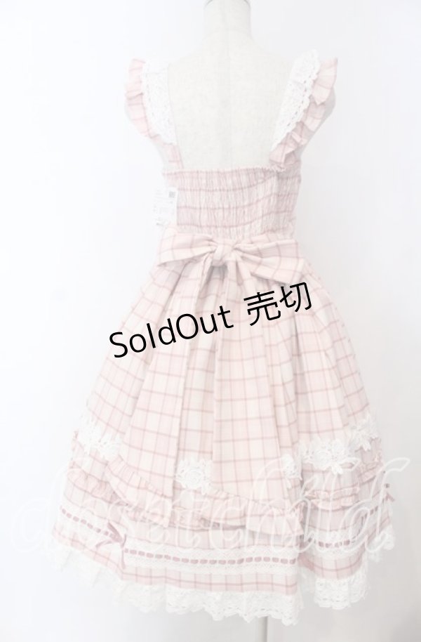 画像3: Chalmiere / タータンチェックジャンスカ  ピンク O-25-12-05-1004-LO-OP-IG-OS (3)