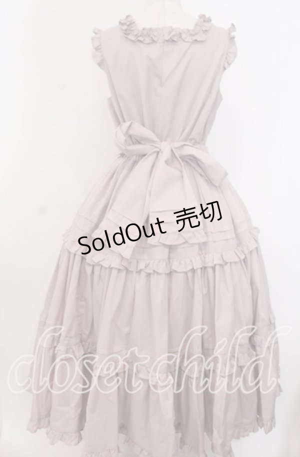 画像3: Chalmiere / フリルロングジャンスカ  ピンク O-25-12-05-1001-LO-OP-IG-OS (3)