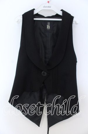 画像: BPN / タックシングルボタンベスト M ブラック O-25-12-05-1011-GO-TO-OW-OS