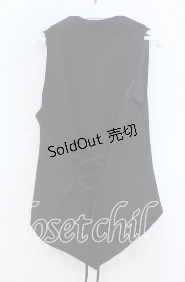 画像2: BPN / タックシングルボタンベスト M ブラック O-25-12-05-1011-GO-TO-OW-OS (2)