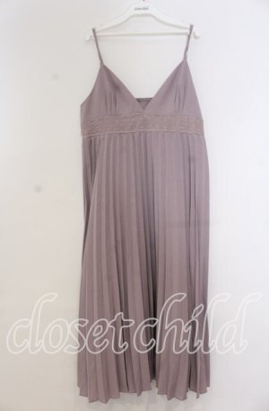 画像: axes femme / プリーツキャミワンピース M ピンク O-25-12-05-1020-AX-TO-OW-ZT1212G