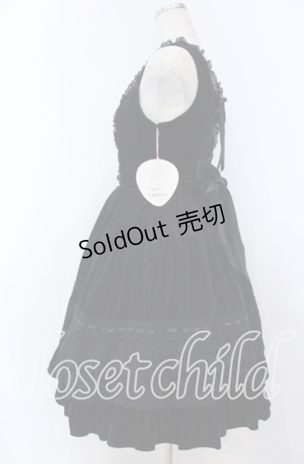 画像3: BABY,THE STARS SHINE BRIGHT / 別珍レースフリルジャンパースカート(2025)  ネイビー O-25-12-05-1002-BA-OP-IG-OS (3)