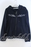 画像1: axes femme / 刺繍入りパーカー M ネイビー O-25-12-05-1025-AX-TO-OW-OS (1)