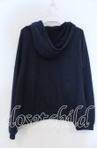 画像2: axes femme / 刺繍入りパーカー M ネイビー O-25-12-05-1025-AX-TO-OW-OS (2)