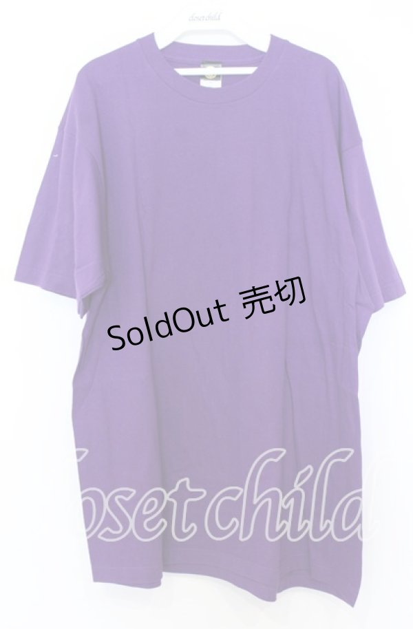 画像1: NieR CLOTHING / ペンタゴンプリントBIG Tシャツ  パープル O-25-12-05-058-PU-TS-YM-ZT040 (1)