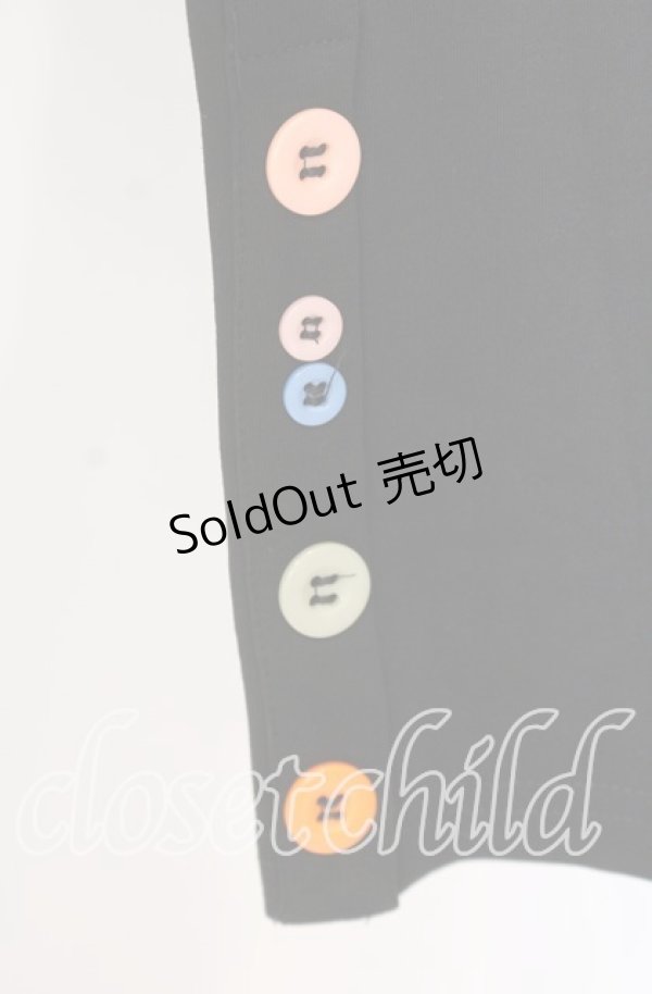 画像3: NieR CLOTHING / XXXプリントBIGカットソー F ブラック O-25-12-05-061-PU-TS-YM-ZT1211F (3)