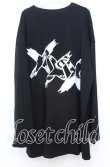 画像4: NieR CLOTHING / XXXプリントBIGカットソー F ブラック O-25-12-05-061-PU-TS-YM-ZT1211F (4)
